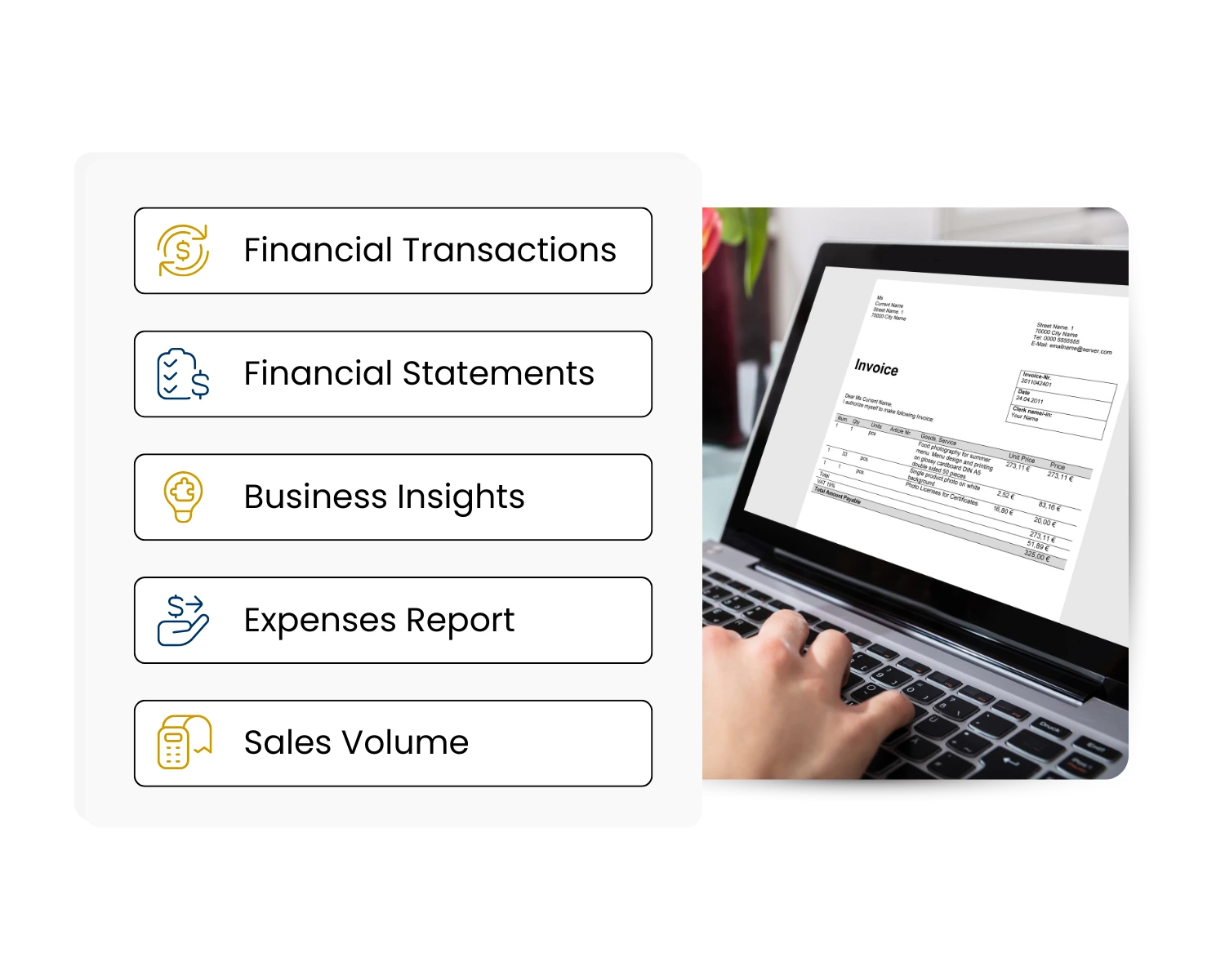 Section 1 Bookkeeping page Bookkeeping Dashboard