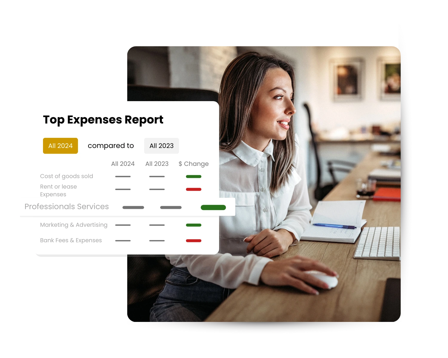 Section 3 Bookkeeping page Monthly Reports with Bookkeeping Services