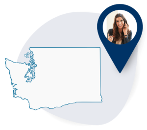Washington Map Professional Fractional CFO Services in Seattle
